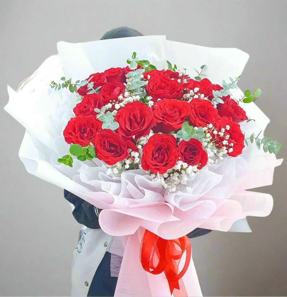 Beautiful RedRose Bouquet