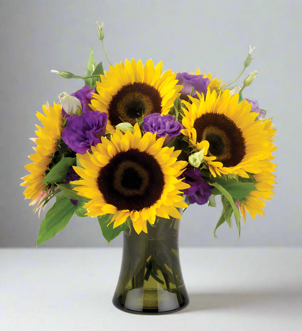 Sunflowers In Vase