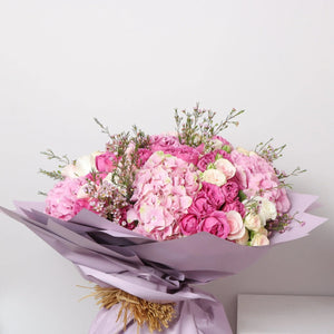 Hydrangea And Rose Magic